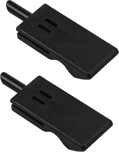 Vista 3 de RLB-HILON Perillas de bloqueo interior de puerta delantera o trasera, para conductor, pasajero, compatible con Chevrolet GMC GM Silverado Sierra