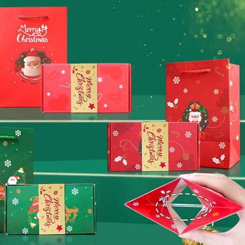 Vista 6 de DYFCNP Caja de regalo sorpresa para dinero, caja de regalo sorpresa explosión, cajas de regalo sorpresa de Navidad de 2024 recién llegadas, caja
