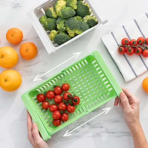 Vista 4 de Organizador Ajustable para Nevera Friwer InnovaGoods 2