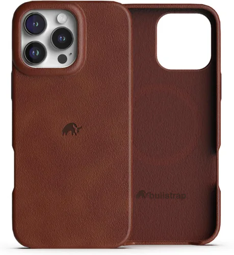 Vista 14 de Bullstrap Funda de cuero hecha a mano de alta calidad para iPhone 13 Ajuste impecable sin volumen y compatible con MagSafe Funda de cuero
