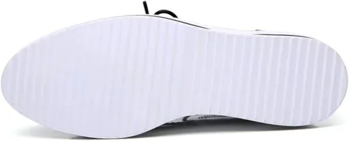 Vista 6 de DADAWEN - Zapatos con cintas tipo Oxford, con plataforma, para mujer, punta cuadrada
