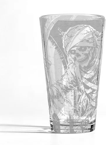 Vista 10 de Dracula's Castle - Vaso de cerveza grabado, 16 onzas, regalo de vaso de cerveza de vampiro