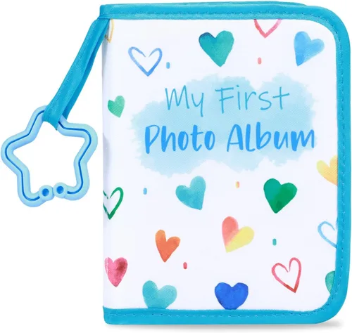 Vista 24 de Baby's My First Family Álbum Familiar Mi Primer Álbum de Fotos Suave Libro de Tela con Fotos Adventure Land My First Book of Photos Álbum