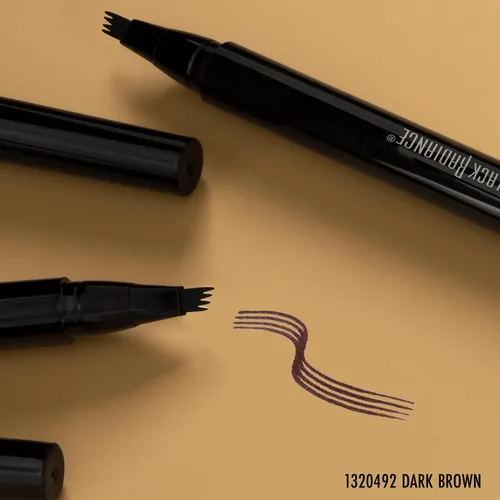 Vista 3 de Black Radiance Eye Appeal™ Micro Brow Pen Marrón Oscuro