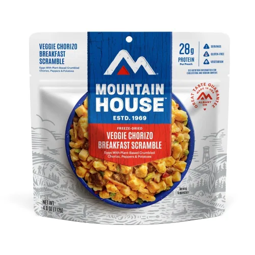 Vista 15 de Mountain House granola con leche y arándanos Comida liofilizada para mochileros y camping Pack de 6