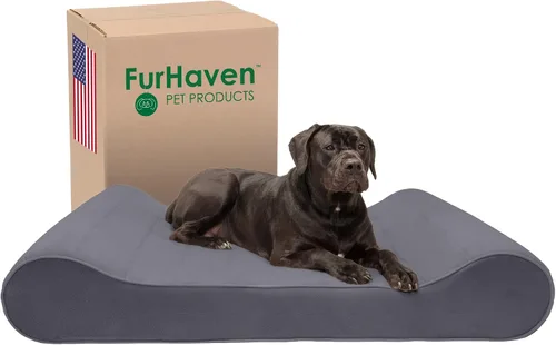 Vista 20 de Furhaven Acogedora cama ortopédica para perros medianos y pequeños con cojines extraíbles y funda lavable, para perros de hasta 35 libras - Sofá