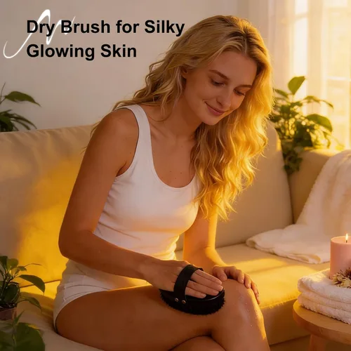 Vista 7 de Gracekey Cepillo seco de cobre iónico para celulitis, drenaje linfático