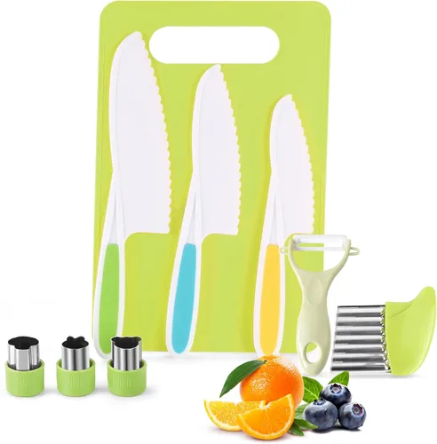Vista 7 de 16 piezas de herramientas de cocina Montessori, juego de utensilios de cocina para niños, juguete de cocinado, juego de cocina para niños pequeños