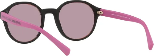 Vista 6 de AX ARMANI EXCHANGE Men's Ax4114sf Low Bridge Fit Round Sunglasses