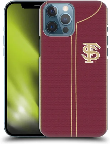 Vista 19 de Head Case Designs Funda rígida con licencia oficial de la Universidad Estatal de Florida FSU compatible con Apple iPhone 13 Pro Max