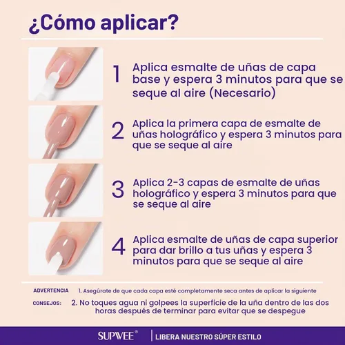 Vista 7 de Nude - Esmalte de uñas de secado rápido, 0.6 fl oz, esmalte de uñas regular de secado rápido Nude- secar al aire
