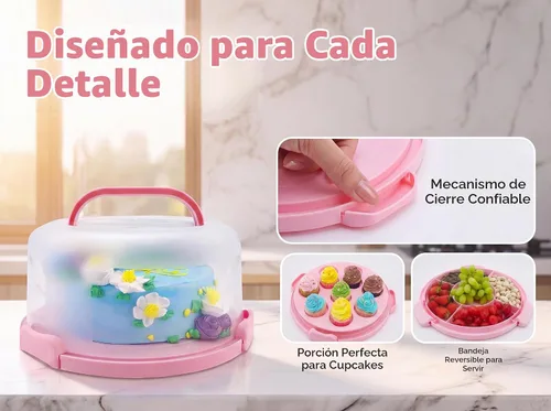 Vista 3 de Kit de decoración de pasteles, suministros para hornear Azul
