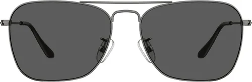 Vista 2 de IOHLNG Lentes de sol cuadrados de aviador para mujeres y hombres, polarizados, militares, cuadrados, clásicos, vintage, de metal