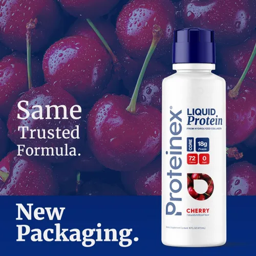 Vista 6 de Proteinex Core Liquid Collagen Peptidos, 0.71 oz de proteína por porción, recomendado por médicos, apoya la recuperación y la curación de heridas