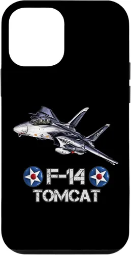 Vista 16 de Vintage F-14 Tomcat Fighter Jet Aviación Militar Estuche de Regalo para iPhone 17