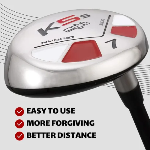Vista 4 de Majek Golf para hombre todo híbrido #7 Senior Flex diestro nueva utilidad A Flex Graphite Golf Club