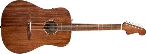 Vista 14 de Fender Redondo Player - Guitarra acústica, con garantía de 2 años, bronce satinado, diapasón de nogal