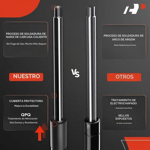 Vista 4 de A-Premium Soportes de elevación de capó delantero Compatibles con Dodge Ram 1500 2009-2010 & Ram 1500 2011-2018, 2500 2012-2014, 4000 2011-2019