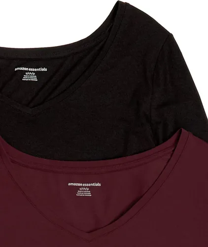 Vista 6 de Tienda Essentials - 2 Camisetas de manga 34 con cuello en V para mujer