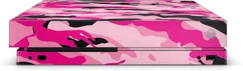 Vista 5 de giZmoZ n gadgetZ Pink CAMO Skins para consola Xbox One X XBX Vinal Sticker + 2 controladores