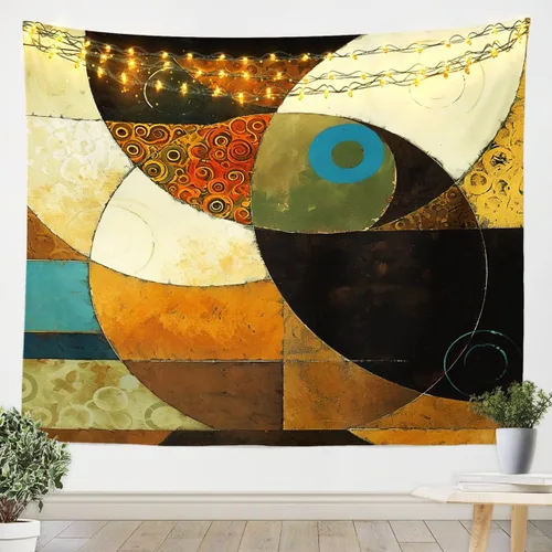 Vista 3 de jejeloiu Tapiz náutico pequeño de 51 x 59 pulgadas, manta de pared de pulpo para niños, diseño de barco Kraken del océano, para colgar en la pared