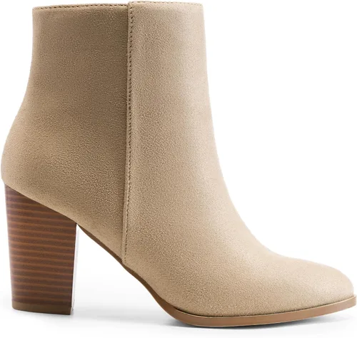Vista 2 de DREAM PAIRS - Botines de tacón ancho con bloque para mujer
