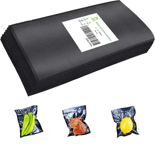 Vista 18 de CANLENPK - Bolsas de sellado al vacío de 3.5 x 4.7 pulgadas, bolsa selladora al vacío de alimentos pequeños, sellado de comida, aperitivos, frutas