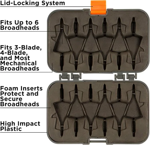 Vista 7 de Flambeau Outdoors Formula Bow Case - Cuenta con sistema de seguridad de arco sin espuma A.B.S. Componentes de precisión crítica de flotación libre