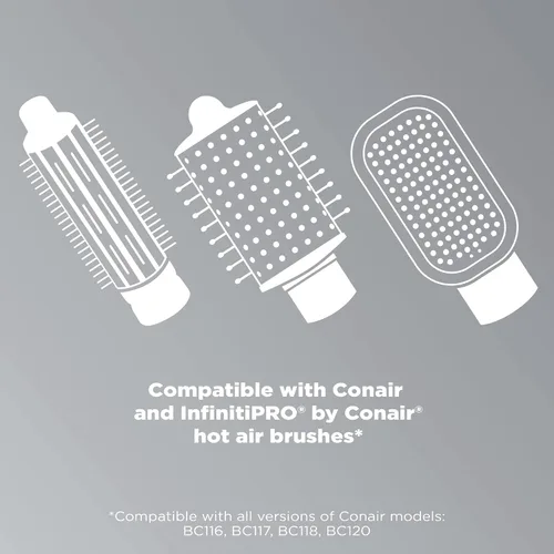 Vista 5 de INFINITIPRO BY CONAIR Estuche de almacenamiento para cabezal de cepillo, Compatible con cepillos secadores INFINITIPRO by Conair The Knot Dr