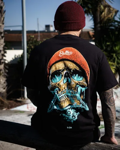 Vista 6 de Sullen Dr. Pain - Camiseta estándar de manga corta para hombre