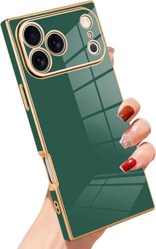 Vista 18 de SAKUULO - Funda magnética rectangular de lujo para iPhone 12 Pro Max, color negro