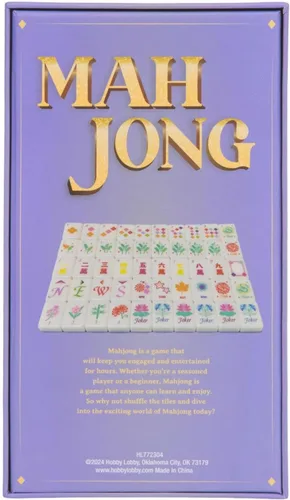 Vista 2 de Mah Jong - Juego de azulejos tradicionales, color morado