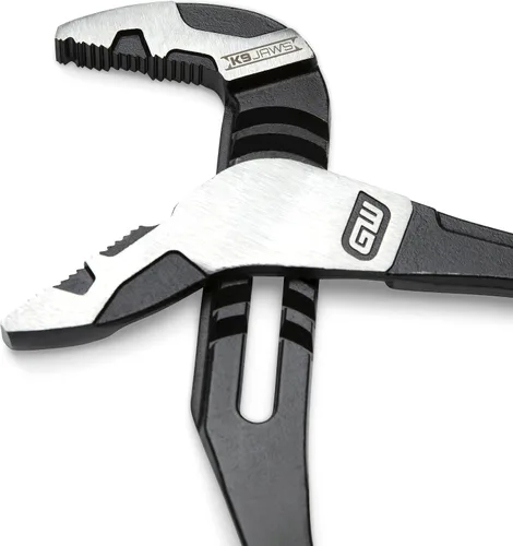 Vista 4 de GEARWRENCH Juego de alicates de mandíbula recta de lengüeta y ranura de material dual PITBULL K9 de 8", 10" y 12" - 82205CAZ