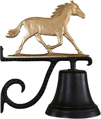 Vista 14 de Montague Metal Products Campana de fundición con bajo dorado