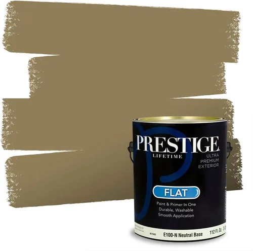 Vista 126 de PRESTIGE Pintura exterior e imprimación en uno, Apalaches, plano, 1 galón