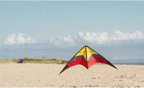 Vista 4 de HQ Kites and Designs 112380 Limbo II Kite, Lava