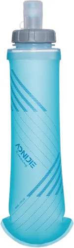 Vista 12 de TRIWONDER Botellas de agua plegables de poliuretano termoplástico sin BPA, frasco plegable para mochila de hidratación - Ideal para correr