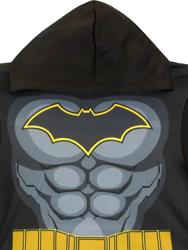 Vista 2 de BATMAN Sudaderas con capucha para niños DC Comics Superhero con capucha para niños