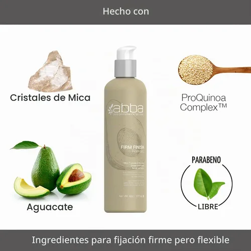 Vista 2 de ABBA Style Gel de sujeción media, 6 onzas líquidas