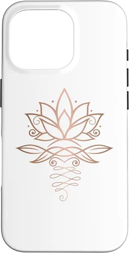 Vista 20 de Lotus Flower New Age Meditation Yoga Harmony Gift Case for iPhone 17