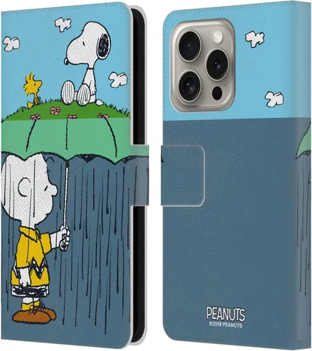 Vista 115 de Head Case Designs Peanuts Charlie & Woodstock Nap Halfs and Laughs - Funda de piel tipo cartera con licencia oficial compatible con Apple iPhone 11