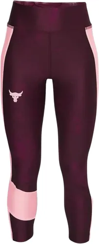 Vista 10 de Under Armour HeatGear - Leggings cortos para niñas con tobillo recortado (001) Negro / Blanco