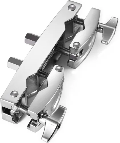 Vista 8 de Facmogu Pinza múltiple plateada, construcción ajustable de liberación rápida con material de acero inoxidable premium, soporte para montaje