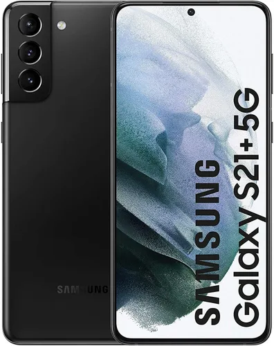 Vista 7 de Samsung Galaxy S21+ Plus 5G, versión estadounidense, 128GB, negro fantasma - AT&T (renovado)
