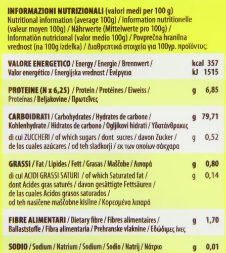 Vista 7 de Le Veneziane Pasta de Maíz, Capallini 8.82 oz [Paquete de 4]