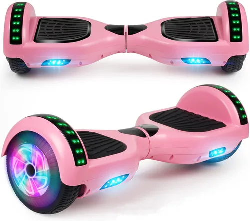 Vista 14 de LIEAGLE Scooter with Bluetooth Speakers and Colorful Wheel Hub Lights 6.5"&8.5"Hoverboard All-terrain Self-balancing Scooter for Kids Adults