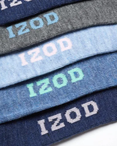 Vista 4 de IZOD Men's Dress Socks - Lightweight Comfort Crew Sock (14 Pack)