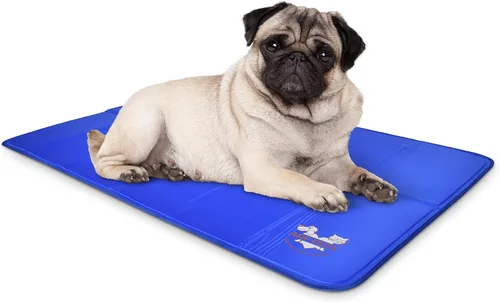 Vista 9 de Arf Pets Alfombrilla de enfriamiento para perros – Almohadilla de gel de auto-enfriamiento para camas, perreras y jaulas Duradera, no tóxica