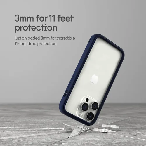Vista 2 de RhinoShield Funda modular compatible con iPhone 14 Mod NX - Funda protectora personalizable absorbente de golpes resistente protección contra