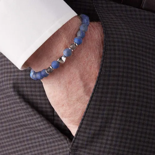 Vista 3 de Tateossian Nugget - Pulsera de cuentas para hombre
